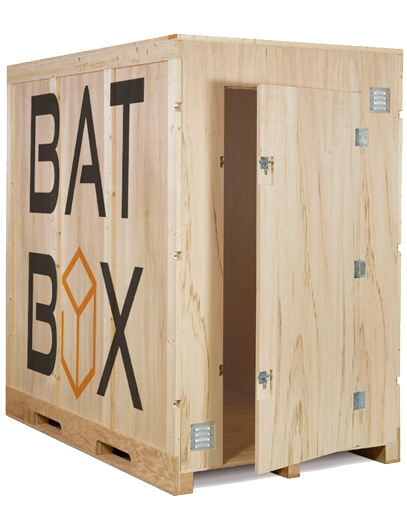 Greenkey 695 Moyen Bat Box-bois naturel